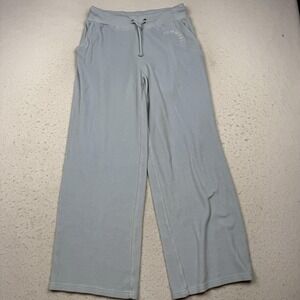 Summery Copenhagen Sweatpants Womens Small Blue Wide Leg Drawstring Lounge